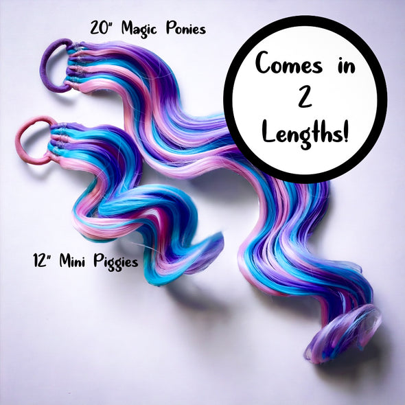 Unicorn Swirl 12” Mini Piggies