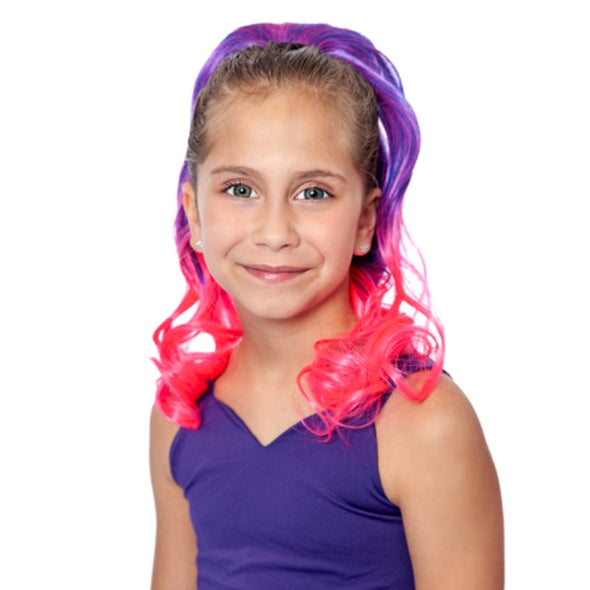 Tutti Fruity Curly Ponytail Hair Extensions