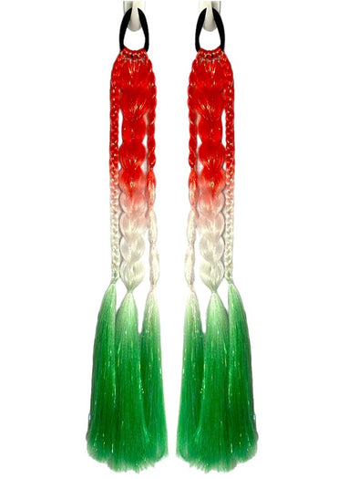 Braided Mistletoe Shimmer Tail Set