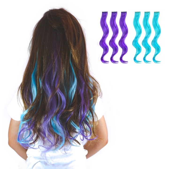 Jellybean 6 Pack Magic Curls Clip-in Hair Extensions  display picture 1