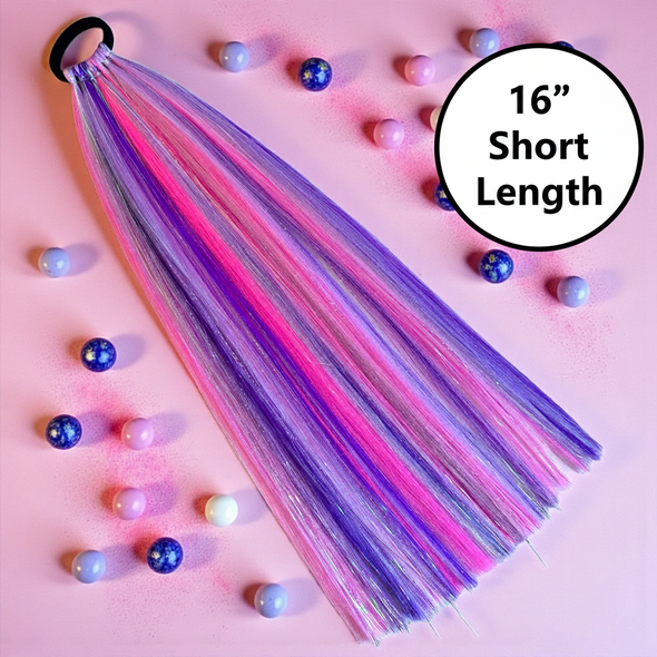 Candy Land 16” Short Shimmer Tail