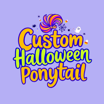 Custom Halloween Ponytail