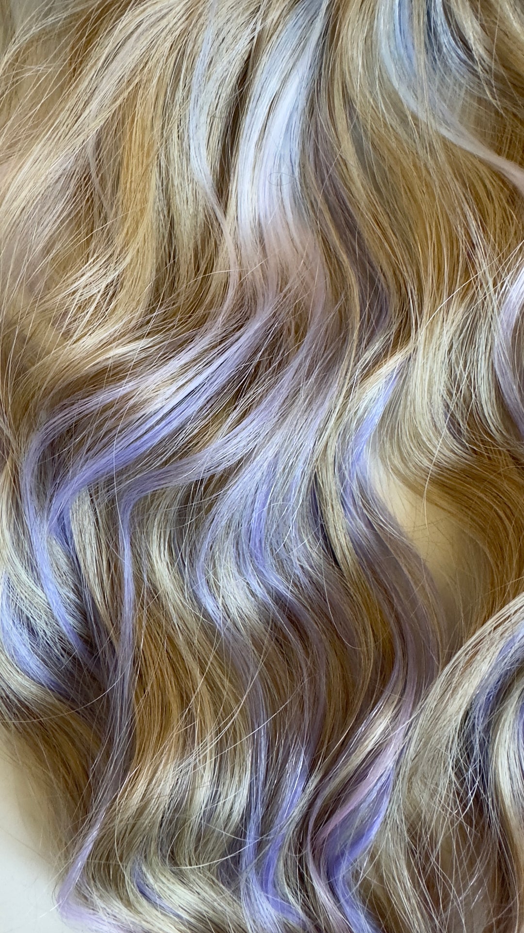 Blonde + Ombré Twilight Wavy Short Ponytail