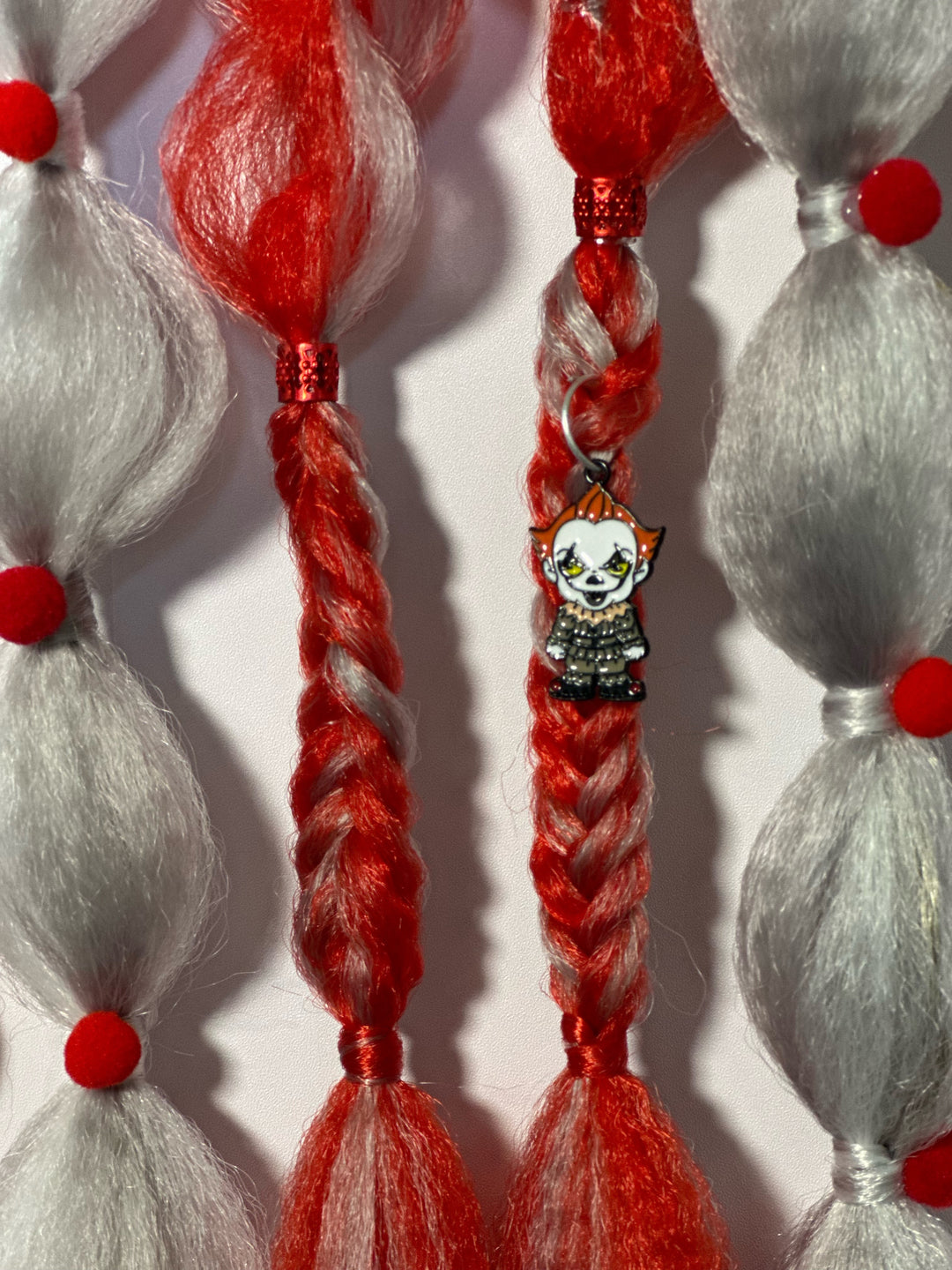Pennywise Braided Ponytail Set