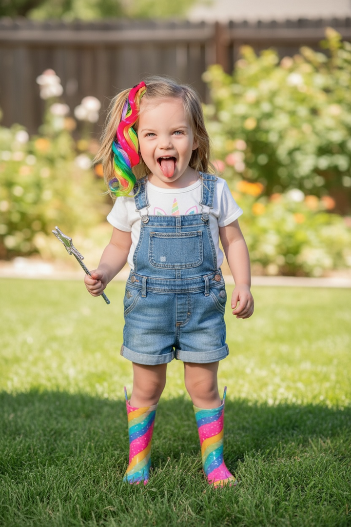 Neon Rainbow 12” Mini Piggies