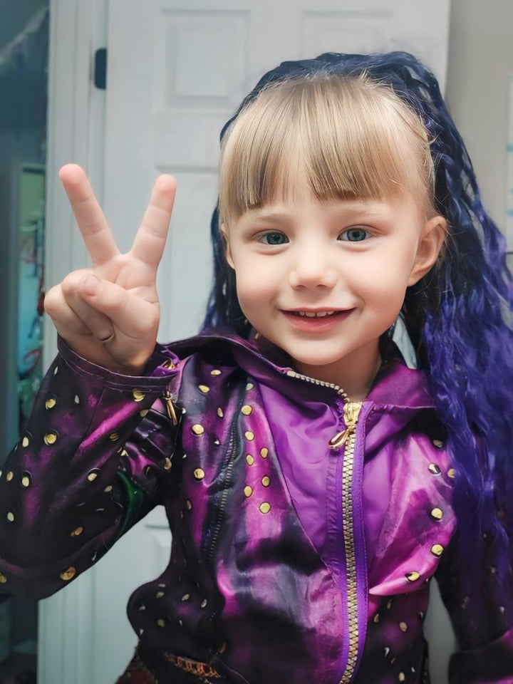 Sour Grapes Wavy Ponytail Hair Extensions