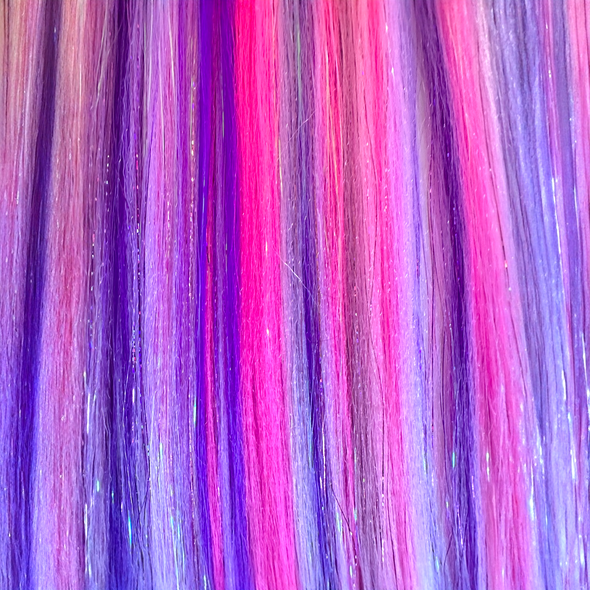 Candy Land 16” Short Shimmer Tail