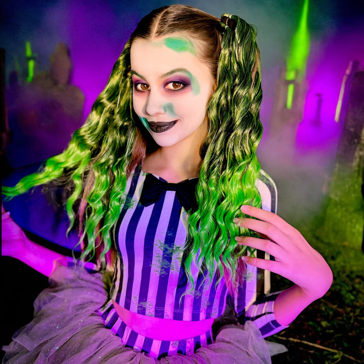 Grinch Wavy Ponytail Set