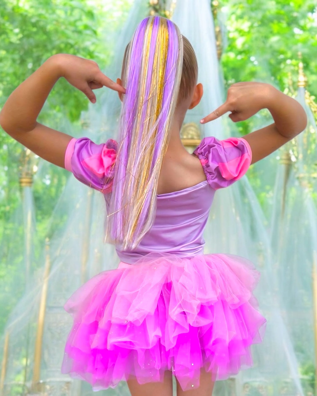 Golden Girl + Sugarplums Shimmer Tail