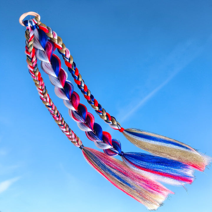 Patriot Pony Braided Ponytail