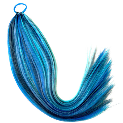 Denim Blue Mixed Shimmer Tail