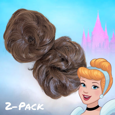 Brunette 2-Pack Hair Puffs