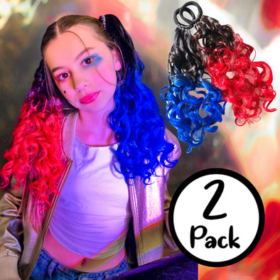 Harley Quinn Ponytail Set