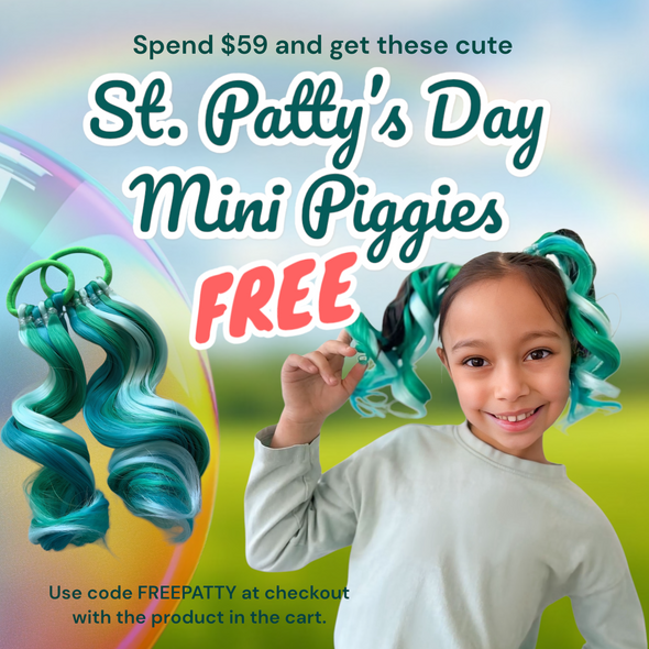 St. Patrick’s Day 12” Mini Piggies