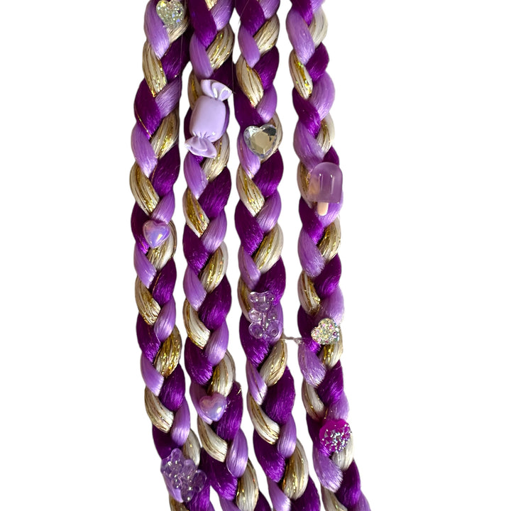 True Love Gemmed Braided Ponytail - Blonde