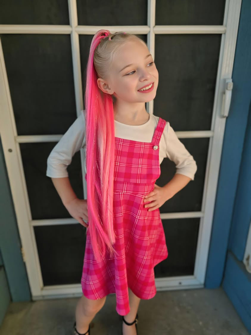 Pink Drink Mixed Shimmer Tail