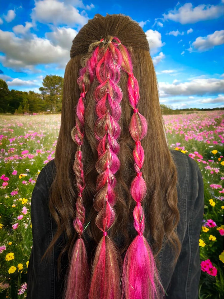 Peony Single Boho Braid