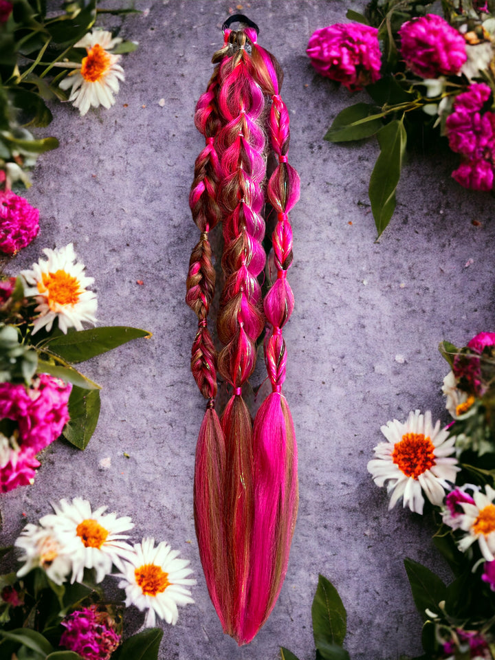 Peony Single Boho Braid