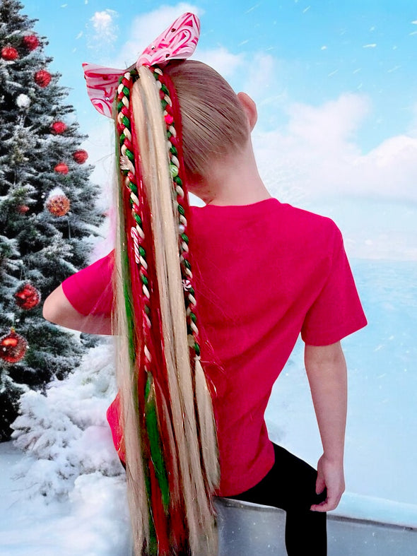 Christmas Sweater Blonde Shimmer Tail