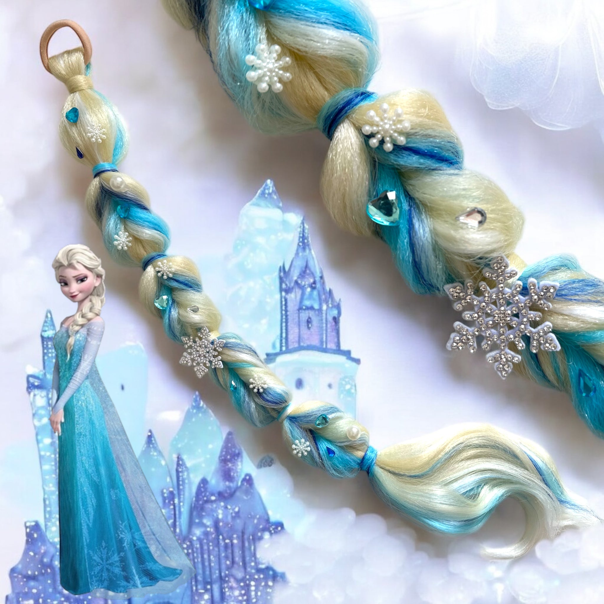 Elsa Braid - Long Blonde Hair Extension for Princess Parties - Magic ...
