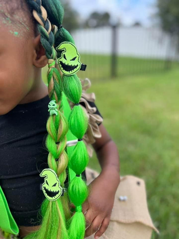 Oogie Boogie LED Braided Ponytail