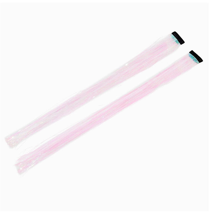 Iridescent Hair Bling Clip-in Tinsel 2-Pack