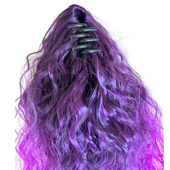 Violet 16” Wavy Claw Pony