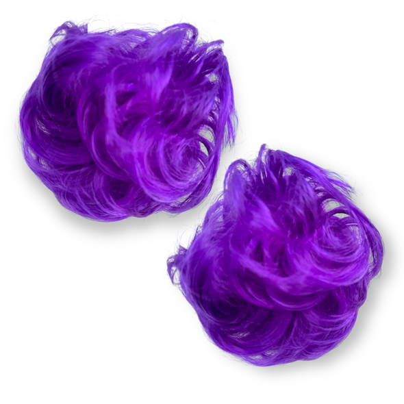 Purple 2-Pack Hair Puffs