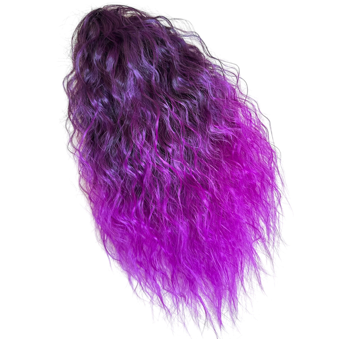 Violet 16” Wavy Claw Pony