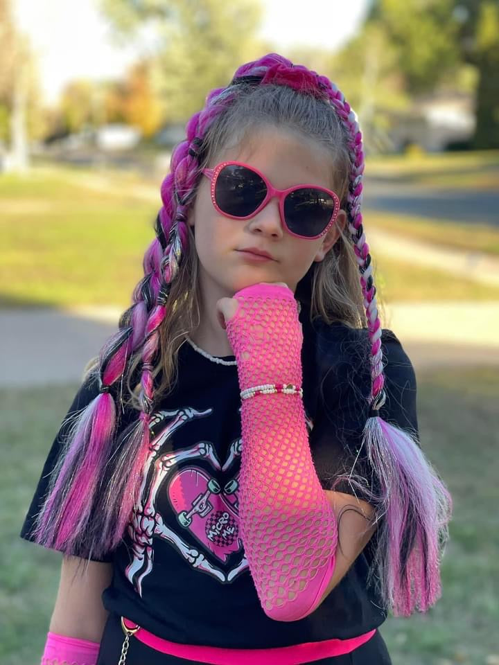 Monster High Braided Ponytail