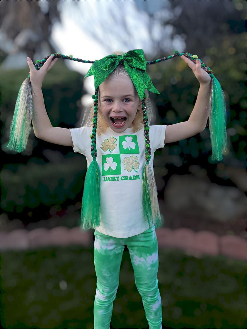 Shamrock Brunette Braided Ponytail