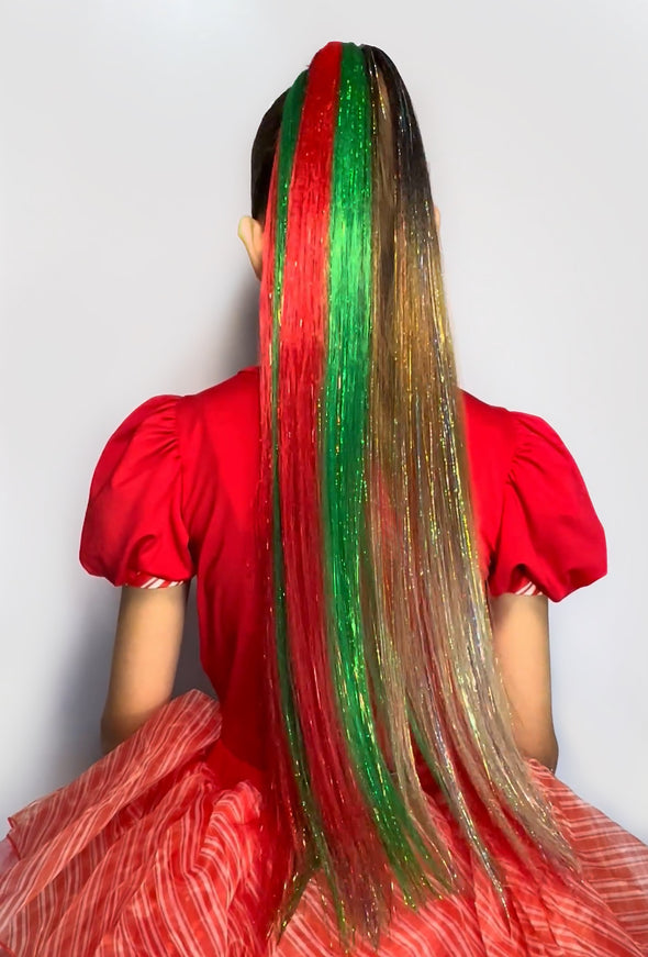 Christmas Sweater Brunette Shimmer Tail