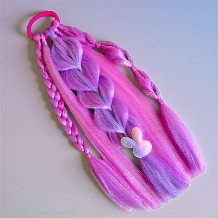 Somebunny Loves You 12” Gemmed Braided Ponytail