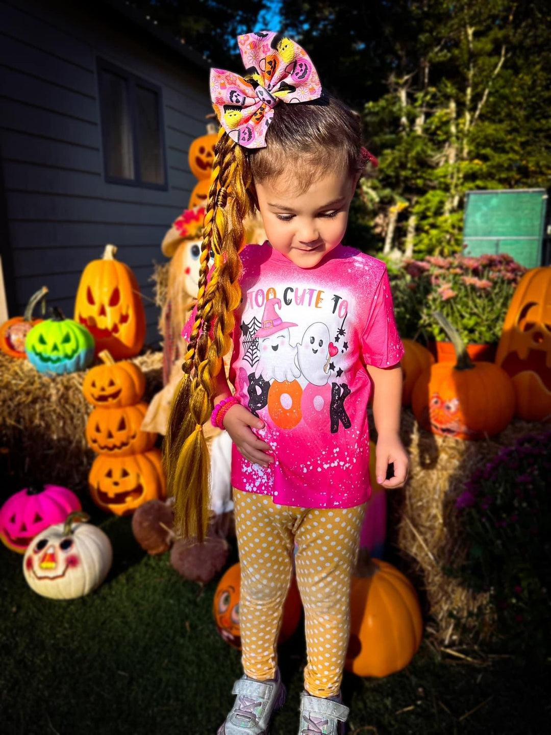 Pumpkin Spice Single Boho Braid