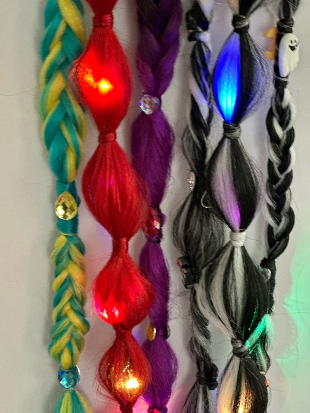 Jack and Sally LED Boho Braid Set