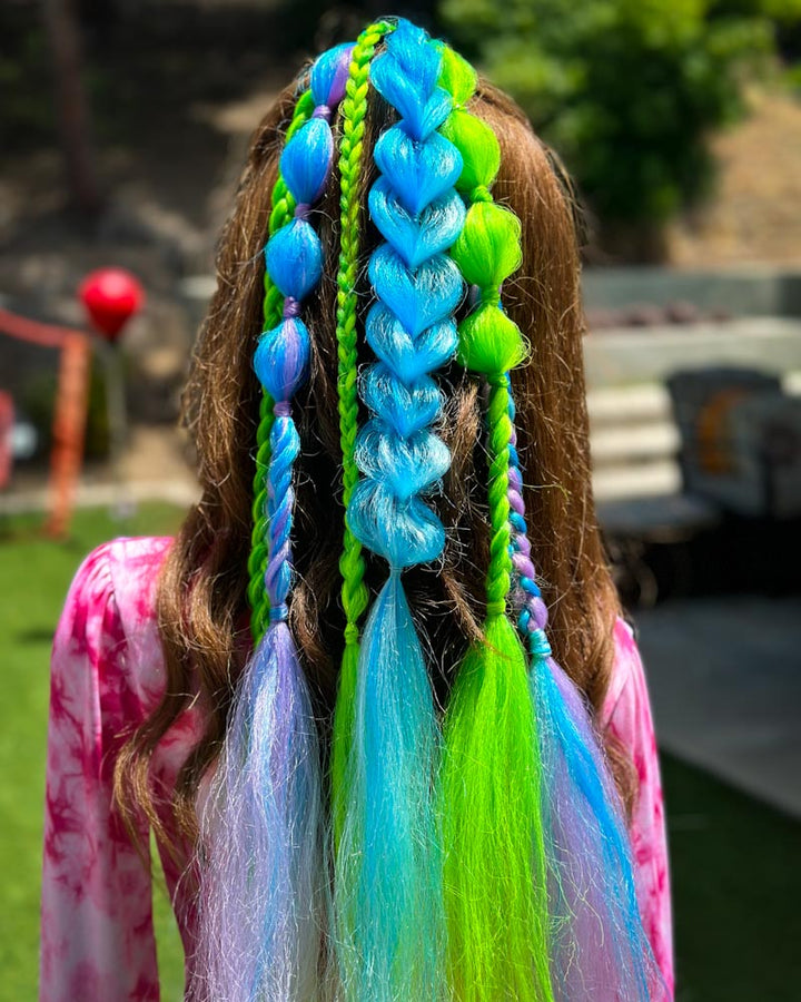 monsters inc. sully and mile braided ponytail