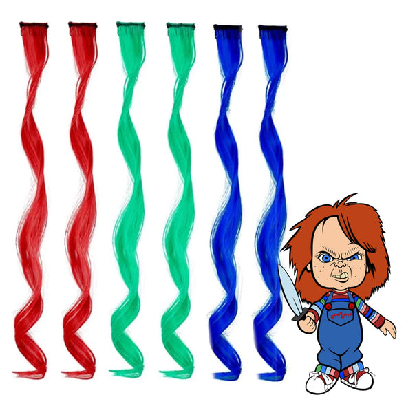 Chucky Curls 6 Pack Clip-in Hair Extension