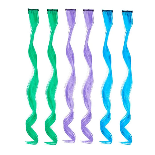 Sully Mike Monster Curls 6 Pack Clip-in Hair Extensions