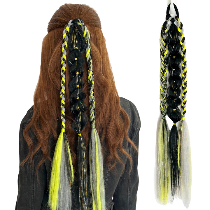 Batman Glow-in-the-Dark Braided Ponytail