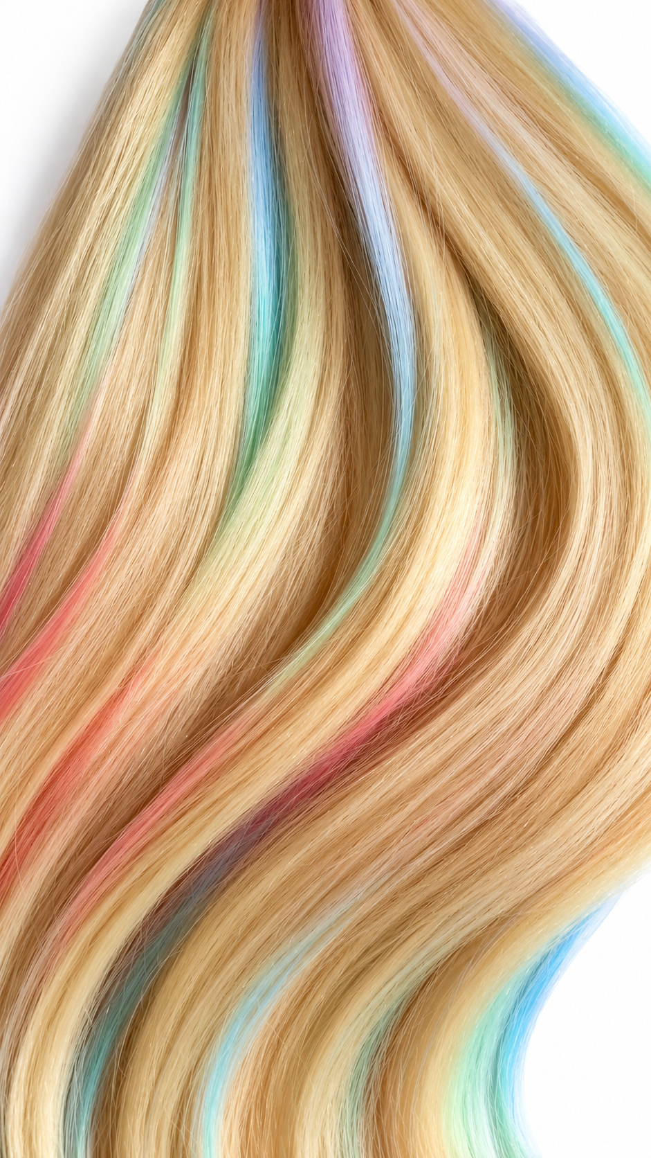 Sunshine Rainbow Straight 26" Ponytail