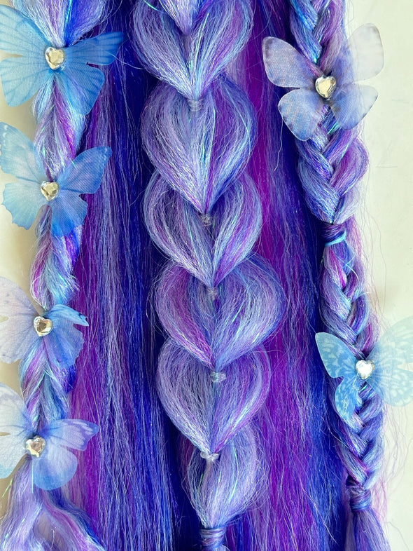 Butterfly Long Braided Ponytail