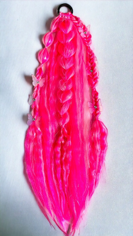Butterfly Long Braided Ponytail