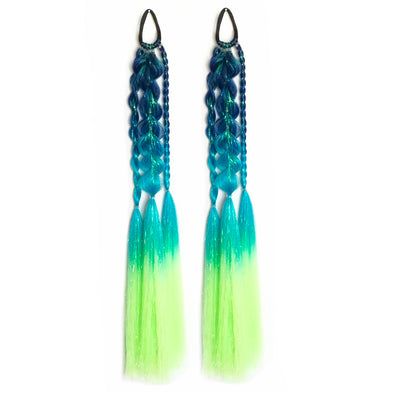 Set of Braided Deep Sea Shimmer Tails