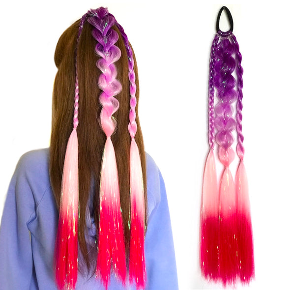 Braided Berrylicious Shimmer Tail