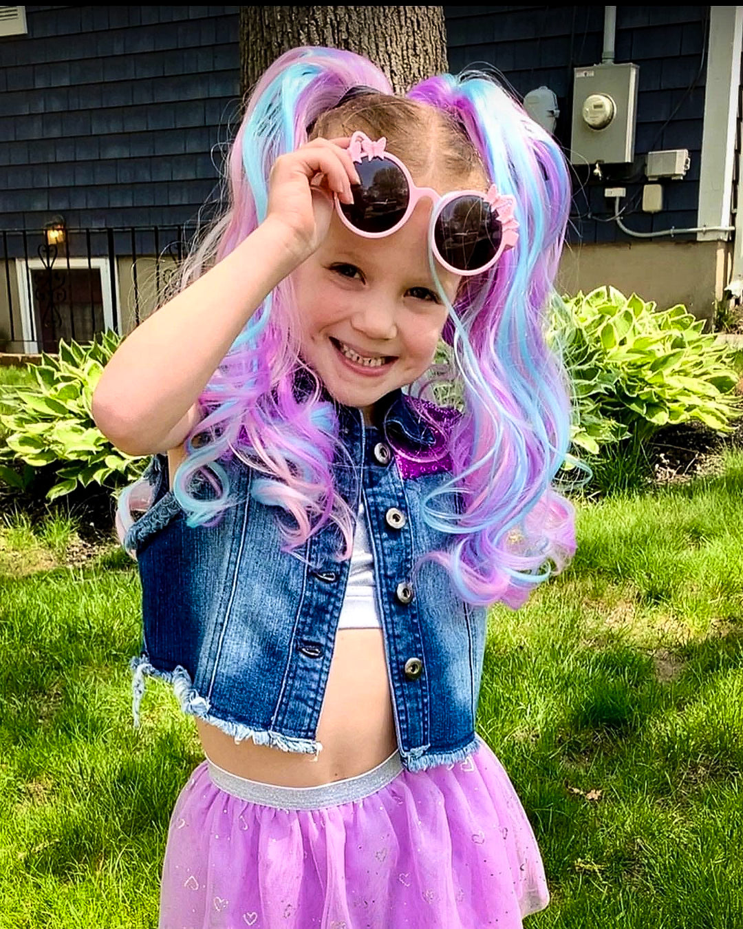 Unicorn Swirl Ponytail Hair Extension