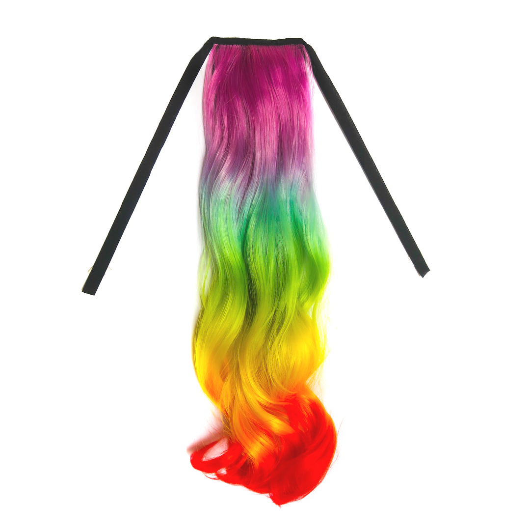 Rainbow Crush Ponytail Hair Extensions