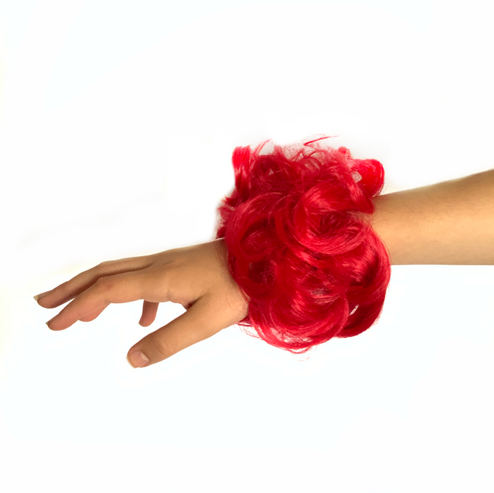 Red 2-Pack Hair Puffs