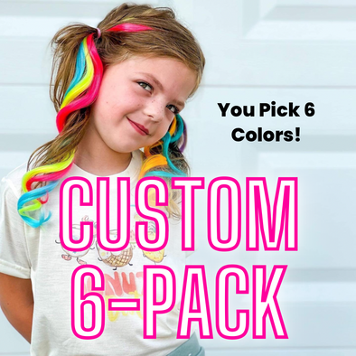 Custom Pack of Curls 6 Pack Clip-in Hair Extensions