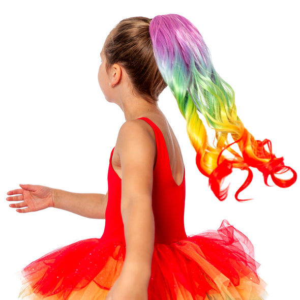 Rainbow Crush Ponytail Hair Extensions