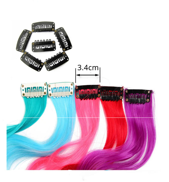Jumbo Assortment Pack of 18 Clip-in Hair Extensions